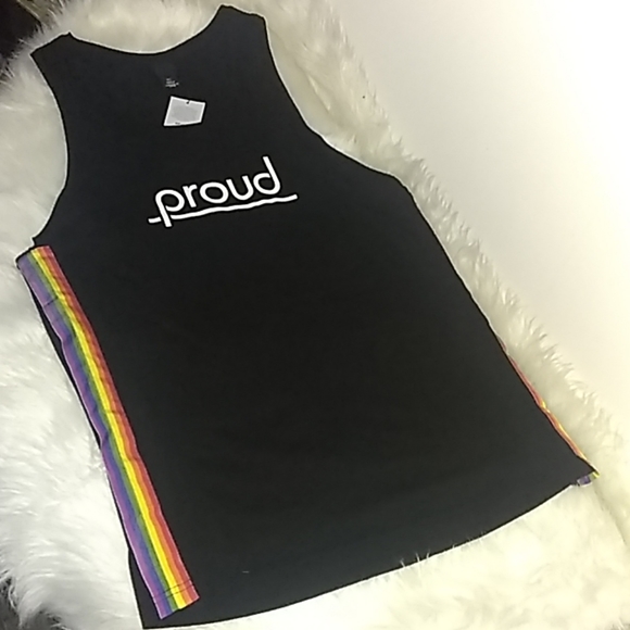 H&M Other - 🔥$8 SALE PROUD PRIDE MEN'S TANK TOP H&M NWT